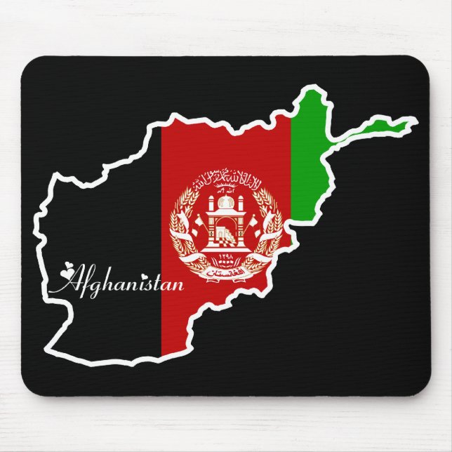 Cool Afghanistan Mouse Mat (Front)