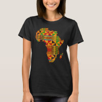 Cool Africa Map Kente Cloth For Men Women African