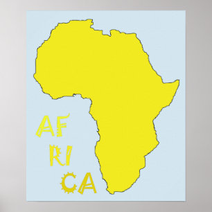 Cool Africa Poster