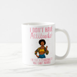 Cool African Design For Women Girls Black African  Coffee Mug