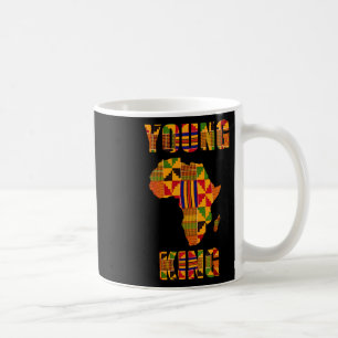 Cool African Kente Art Men Boys Kids African Ameri Coffee Mug