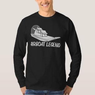 Cool Airboat For Men Women Airboat Racing Aircraft T-Shirt