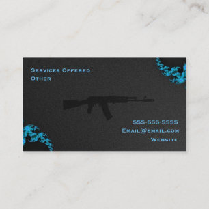 Cool ak ffl dealer business card