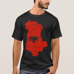 Cool Albania Double Head Eagle Shqiponja For Alban T-Shirt