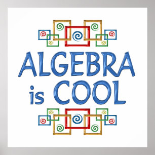 Cool Algebra Poster