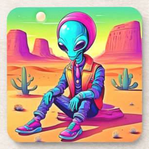 Cool Alien Desert Chillin Coaster