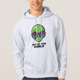 Cool Alien Wearing Retro Sunglasses – Out of This Hoodie