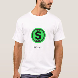 Cool AllSports Cryptocurrency Coin Sign T-Shirt
