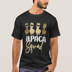 Cool Alpaca Cousin Sibling Student School Llama S T-Shirt