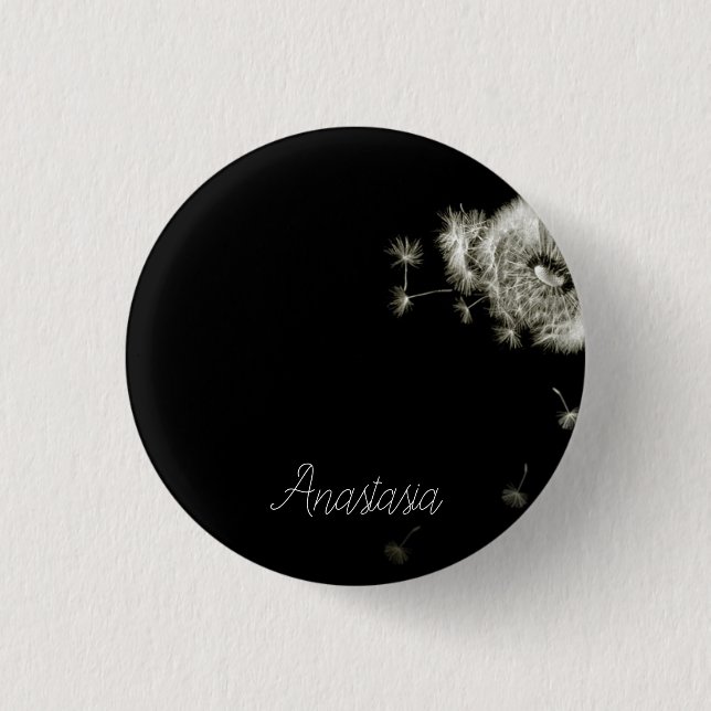 Cool, Amazing, Dandelion 3 Cm Round Badge (Front)