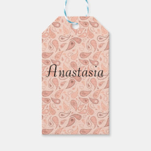 Cool, Amazing Orange whit your name Gift Tags