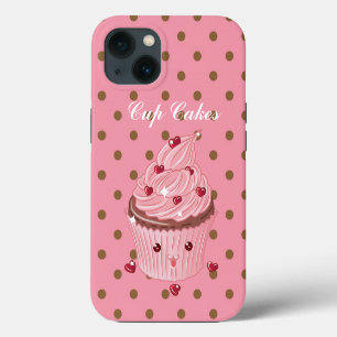 Cool, Amazing Pink Cup Cakes iPhone 13 Case