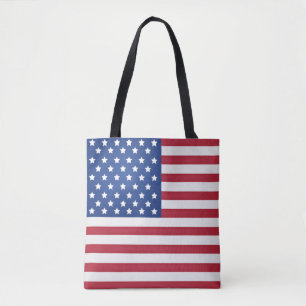 Cool American Flag Fashion Tote Bag