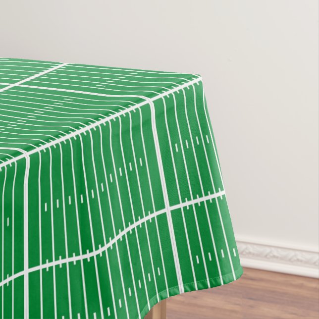 Cool American football green pitch Tablecloth (In Situ)