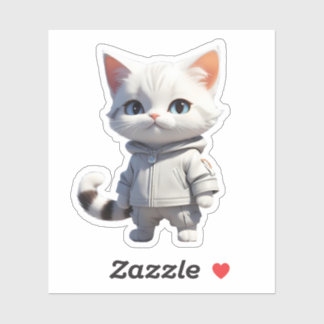 Cool and Adorable Cat Illustration