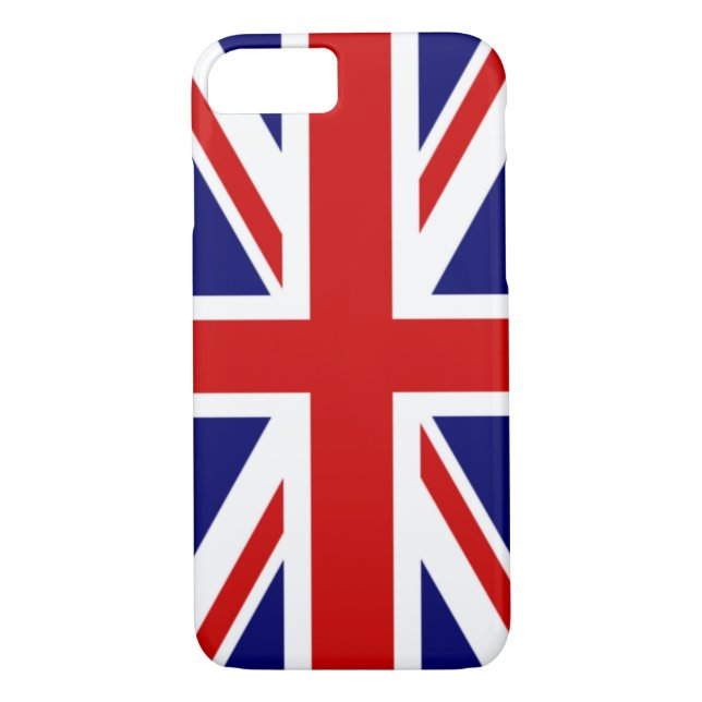 Cool and Classic Flag of the United Kingdom Case-Mate iPhone Case (Back)