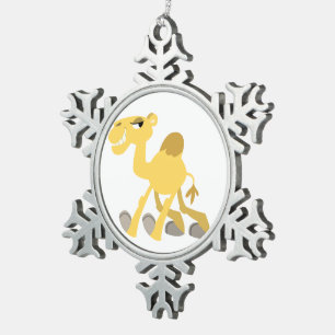Cool and Cute Cartoon Camel Ornament