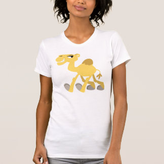 Cool and Cute Cartoon Camel Women T-Shirt