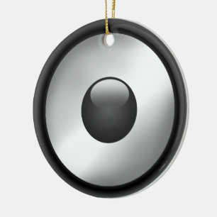 Cool and fun Music Speaker design Ceramic Tree Decoration