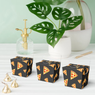 Cool and fun pizza slices pattern favour box