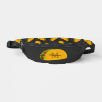 Cool and fun yummy taco pattern custom Monogram