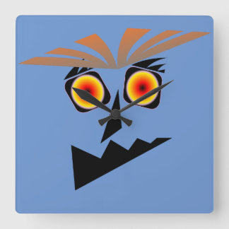 Cool and funky wall clock. square wall clock
