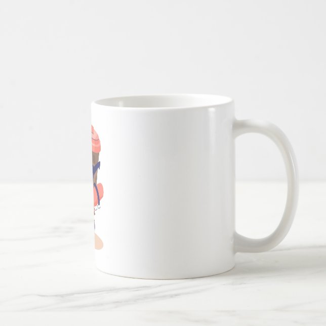 Cool and Funny Coffee Character Mug (Right)