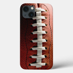 Cool and Funny Football Pattern Sports Fan iPhone 13 Case