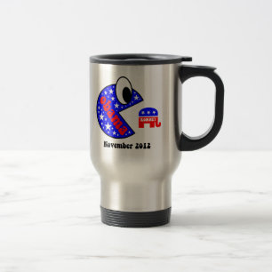 Cool and funny Obama 2012 Travel Mug