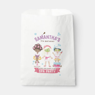 Cool and Girly Spa Party Favour Bags