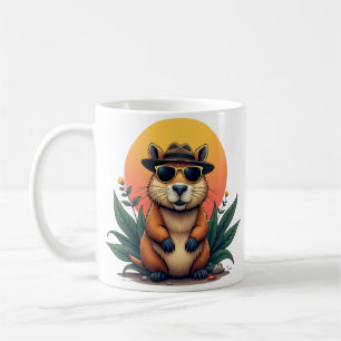Cool and Stylish Capybara Coffee Mug