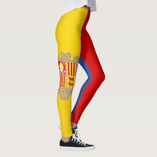 Cool Andorra Flag Fashion Leggings