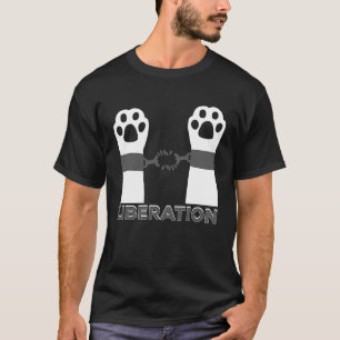 Cool Animal Liberation Free Animals Soldiers T-Shirt