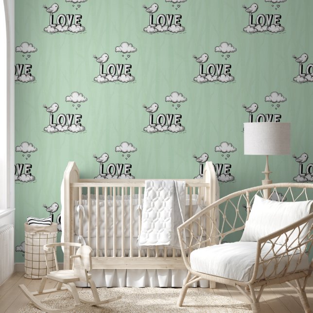Cool Animal Pattern - Cute Birds 1 Wallpaper (Kids)