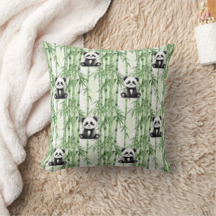 Cool Animal Pattern - Cute Panda 1 Cushion