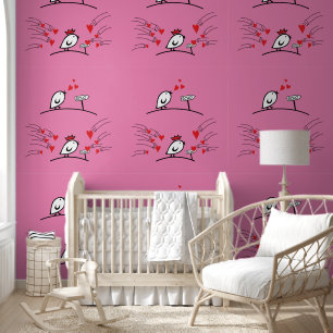 Cool Animal Pattern - Love Birds 1 Wallpaper