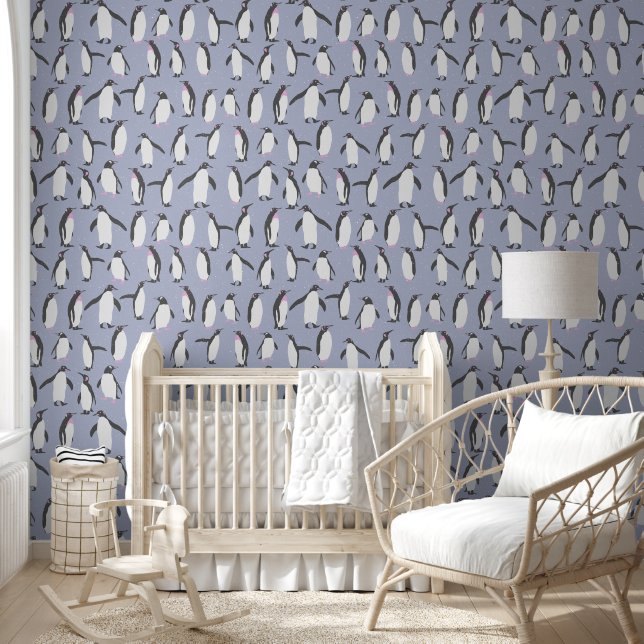 Cool Animal Pattern - Penguin 1 Wallpaper (Kids)