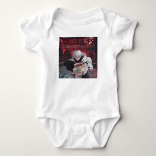 Cool Anime Alchemist Boy Fantasy Art for Kids and Baby Bodysuit
