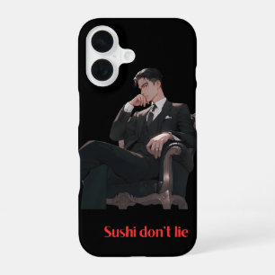 Cool Anime Man in Suit Phone Case
