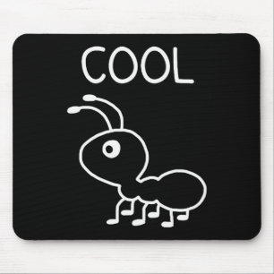 Cool Ant, Puns, Funny, Jokes, Sarcastic  Mouse Mat