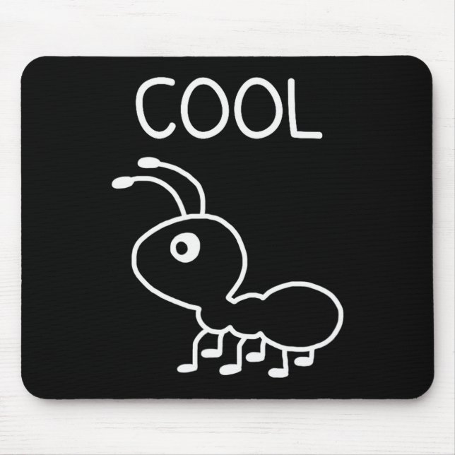 Cool Ant, Puns, Funny, Jokes, Sarcastic  Mouse Mat (Front)