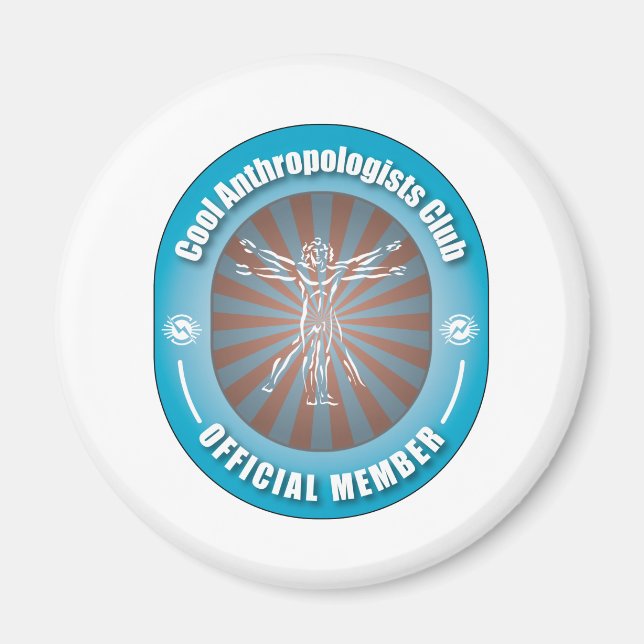 Cool Anthropologists Club Magnet (Front)