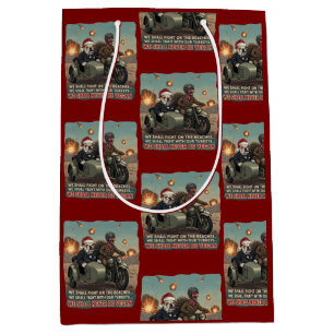 Cool anti vegan medium gift bag