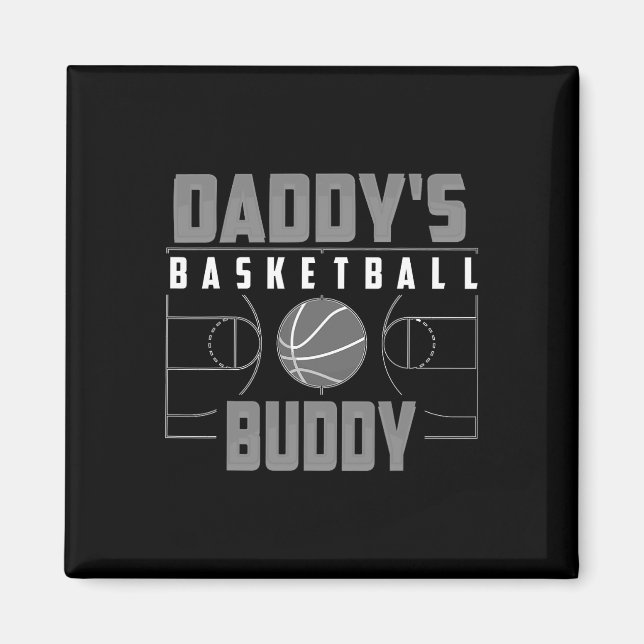 Cool Appealing Daddy's Sketll Buddy Gift  Magnet (Front)
