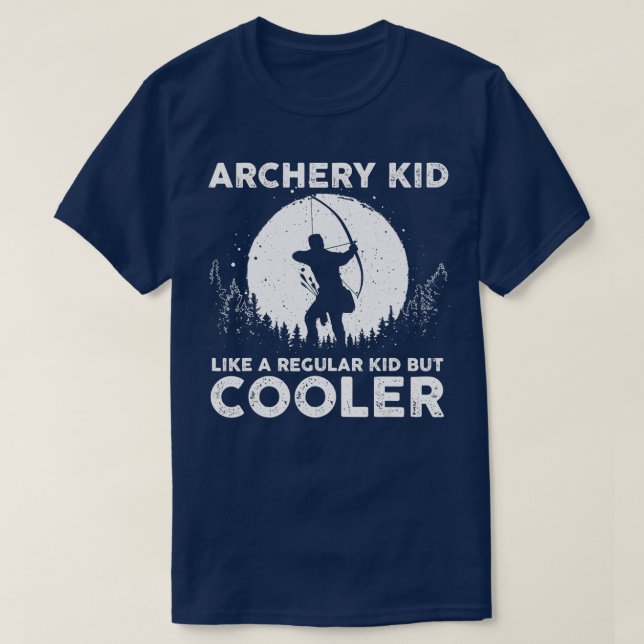 Cool Archery Design For Kids Archer Men Women Arch T-Shirt (Design Front)