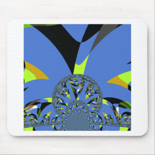 Cool Arches with Fractal Spheres Art Design Mouse Mat