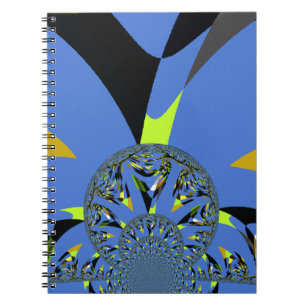 Cool Arches with Fractal Spheres Art Design Notebook