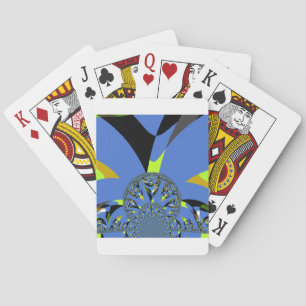 Cool Arches with Fractal Spheres Art Design Playing Cards