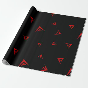 Cool Ark Cryptocurrency Coin Sign Pattern Wrapping Paper