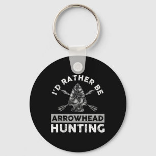 Cool Arrowhead Design For Men Women Arrowhead Hunt Key Ring